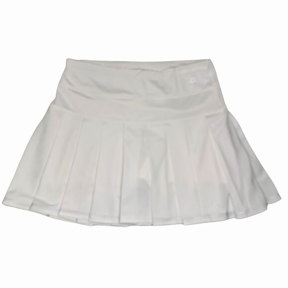 Gap Fit White Pleated Skirt with Built-in Shorts Gyaru Coquette Skort - Picture 1 of 7